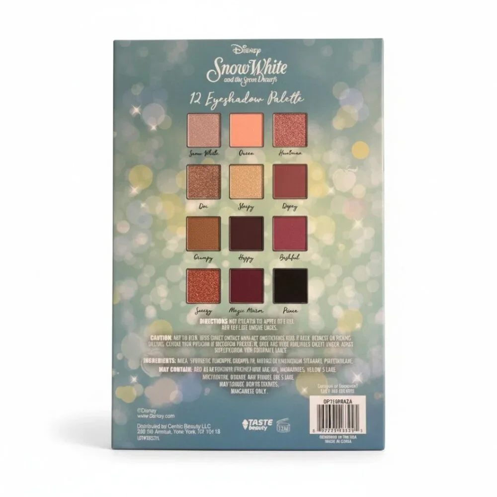 Disney Princess Snow White New Eyeshadow Storybook Palette 12 Pan with Mirror